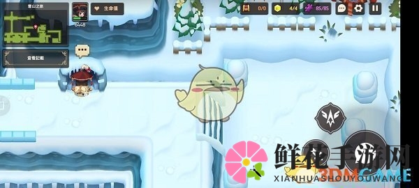 《坎公骑冠剑》雪山见闻录需要记录的植物位置一览