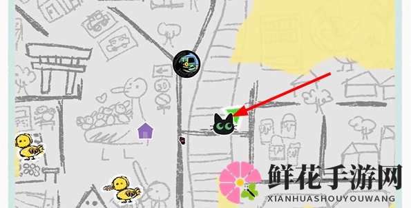 《小猫咪大城市》4只橡皮鸭位置介绍
