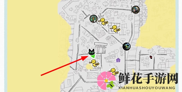 《小猫咪大城市》4只橡皮鸭位置介绍
